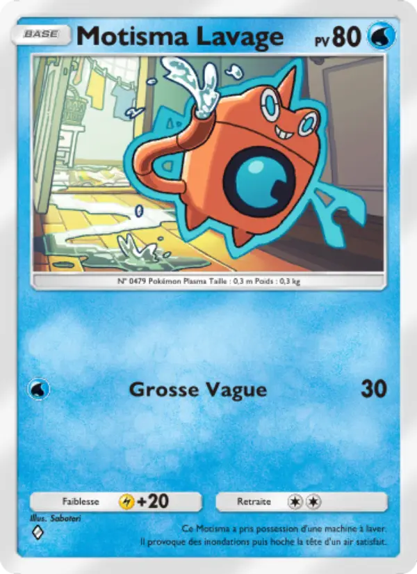 Motisma Lavage — carte 047 de l’extension Choc Spatio-Temporel