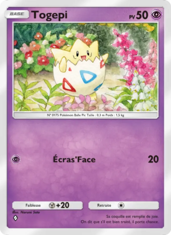 Togepi — carte 063 de l’extension Choc Spatio-Temporel