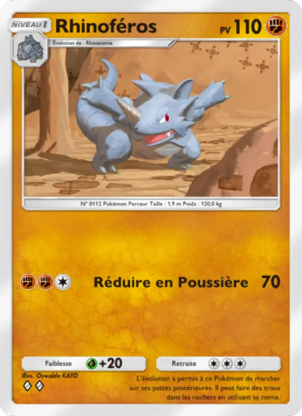 Rhinoféros — carte 081 de l’extension Choc Spatio-Temporel