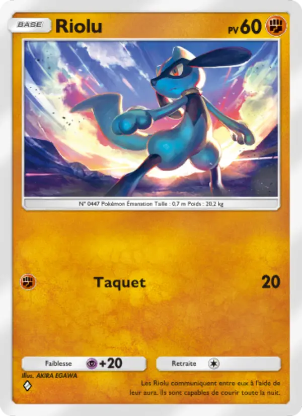 Riolu — carte 091 de l’extension Choc Spatio-Temporel