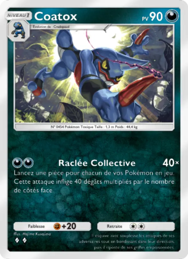 Coatox — carte 108 de l’extension Choc Spatio-Temporel