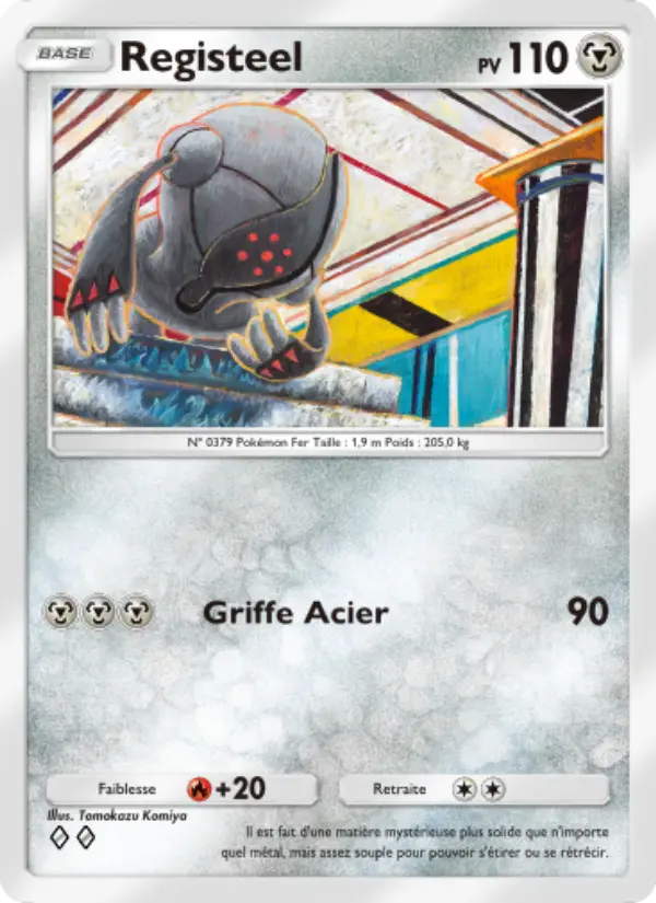 Registeel — carte 112 de l’extension Choc Spatio-Temporel