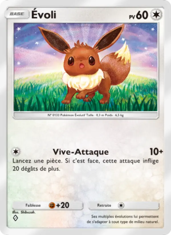 Évoli — carte 126 de l’extension Choc Spatio-Temporel