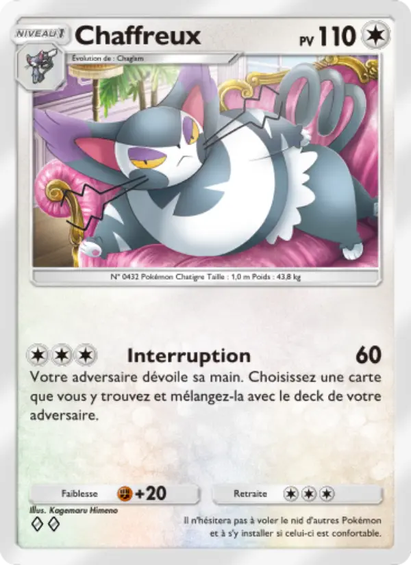 Chaffreux — carte 140 de l’extension Choc Spatio-Temporel