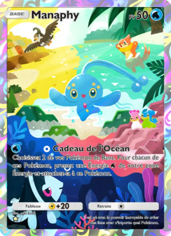 Manaphy — carte 162 de l’extension Choc Spatio-Temporel
