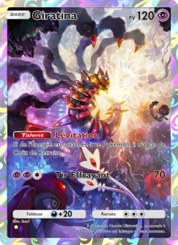 Giratina — carte 167 de l’extension Choc Spatio-Temporel