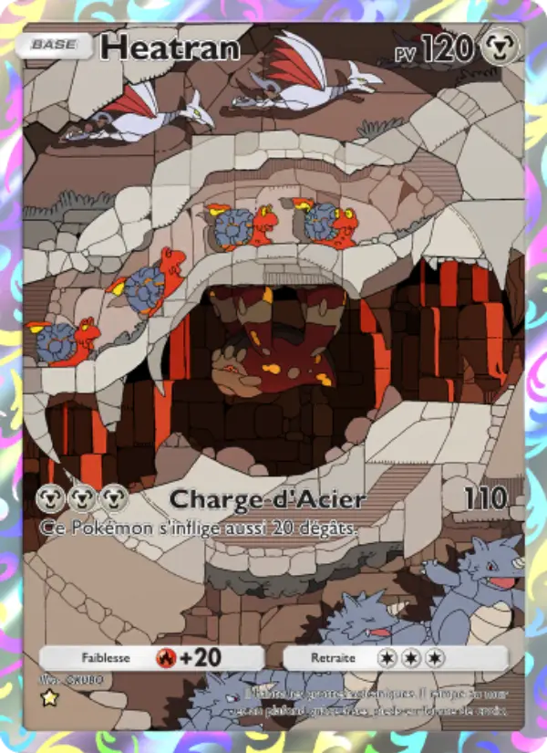 Heatran — carte 174 de l’extension Choc Spatio-Temporel