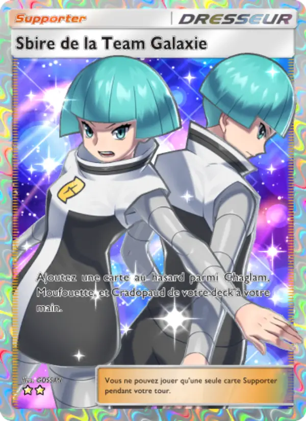 Sbire de la Team Galaxie — carte 191 de l’extension Choc Spatio-Temporel