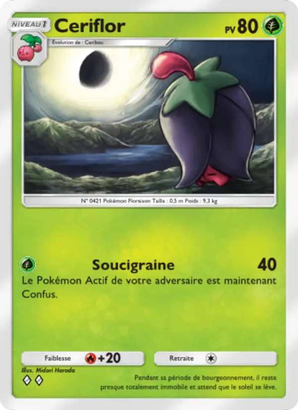 Ceriflor — carte 007 de l’extension Lumière Triomphale