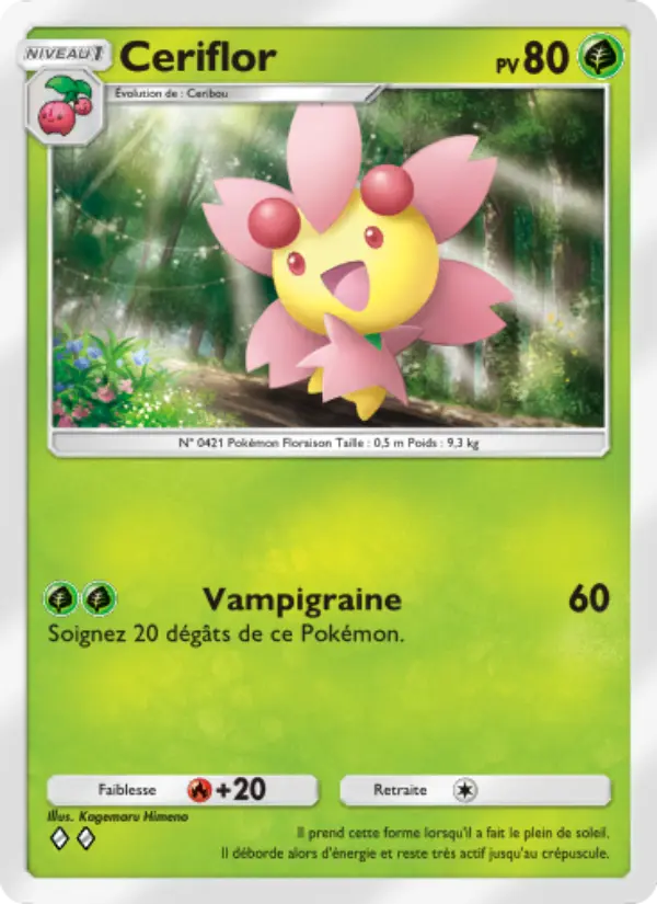 Ceriflor — carte 008 de l’extension Lumière Triomphale