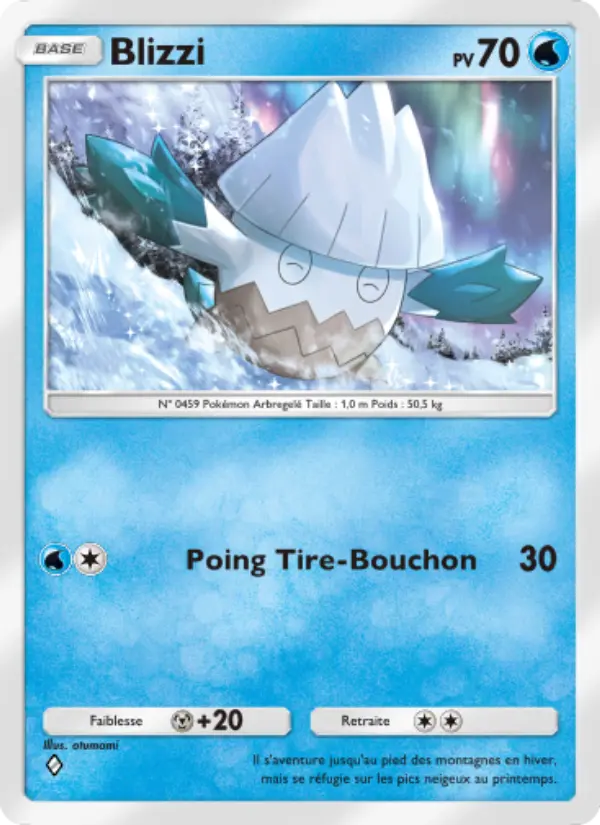 Blizzi — carte 020 de l’extension Lumière Triomphale