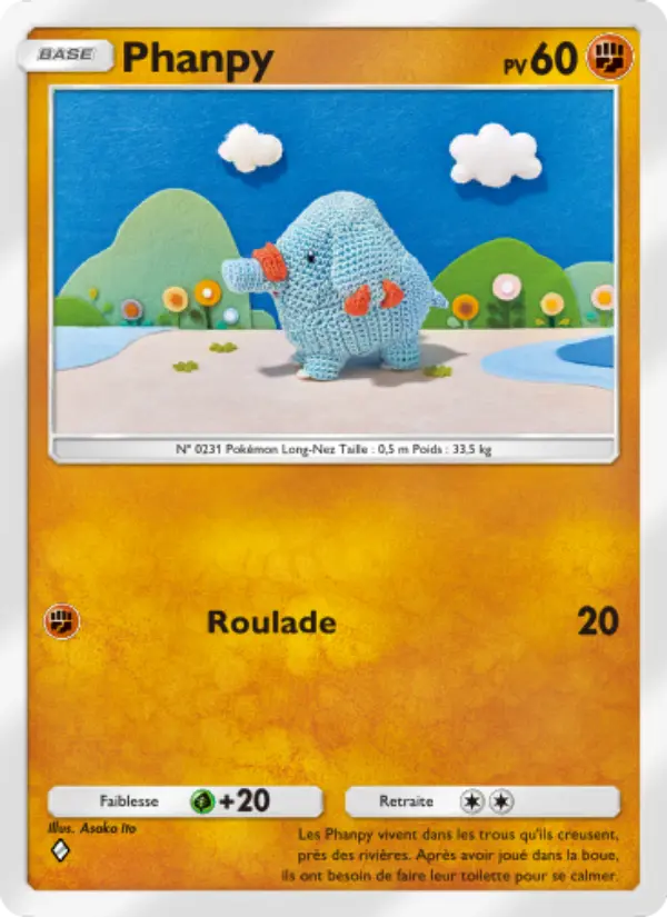 Phanpy — carte 037 de l’extension Lumière Triomphale