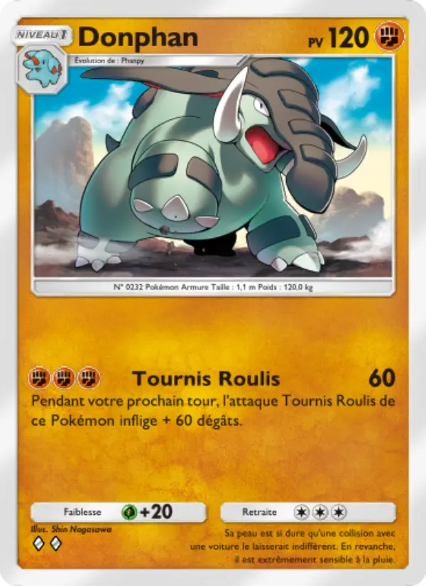 Donphan — carte 038 de l’extension Lumière Triomphale