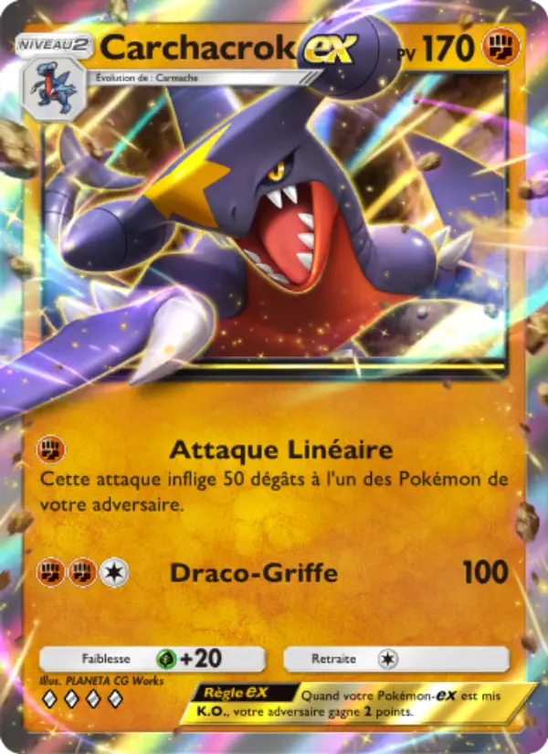 Carchacrok-ex — carte 047 de l’extension Lumière Triomphale