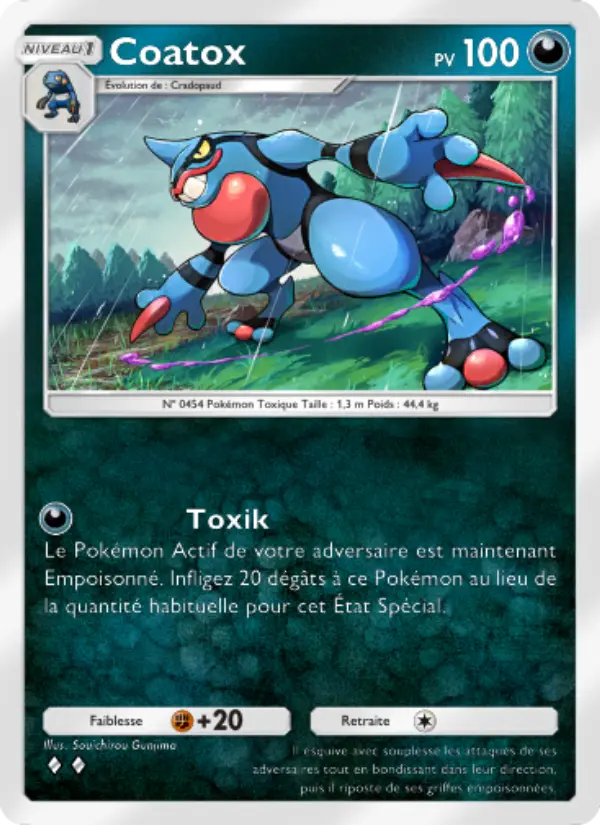 Coatox — carte 052 de l’extension Lumière Triomphale
