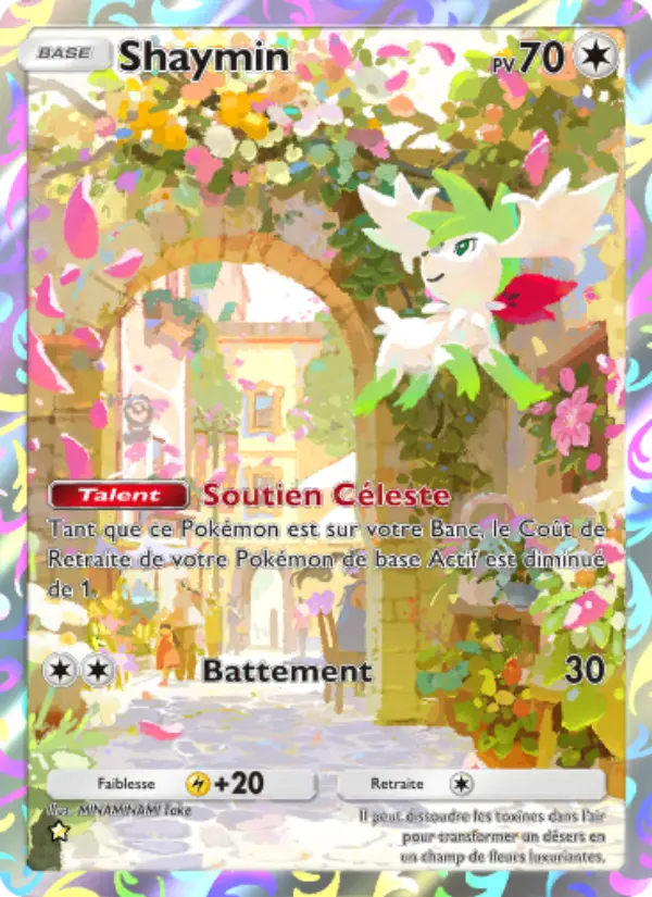Shaymin — carte 081 de l’extension Lumière Triomphale