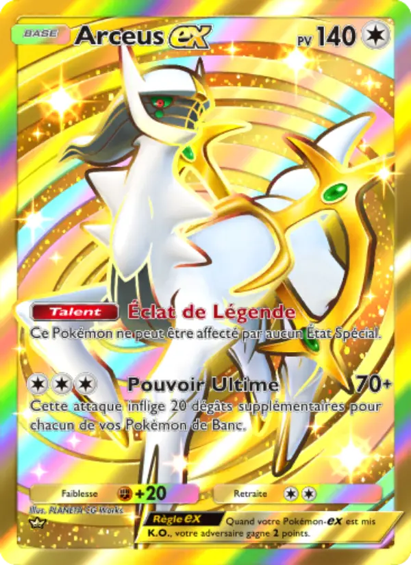 Arceus-ex — carte 096 de l’extension Lumière Triomphale
