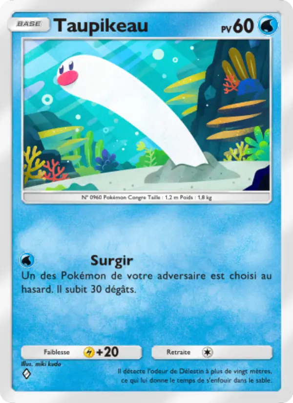 Taupikeau — carte 018 de l’extension Réjouissances Rayonnantes