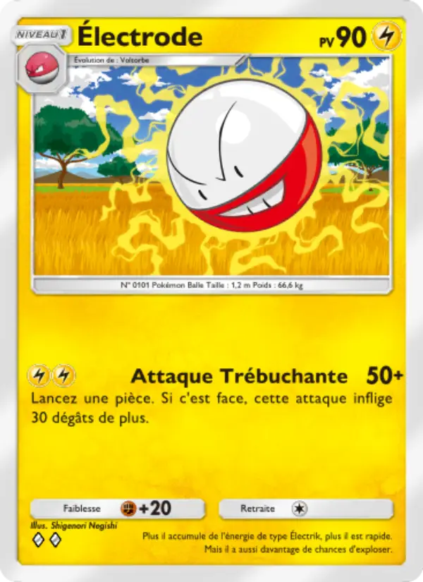 Électrode — carte 024 de l’extension Réjouissances Rayonnantes