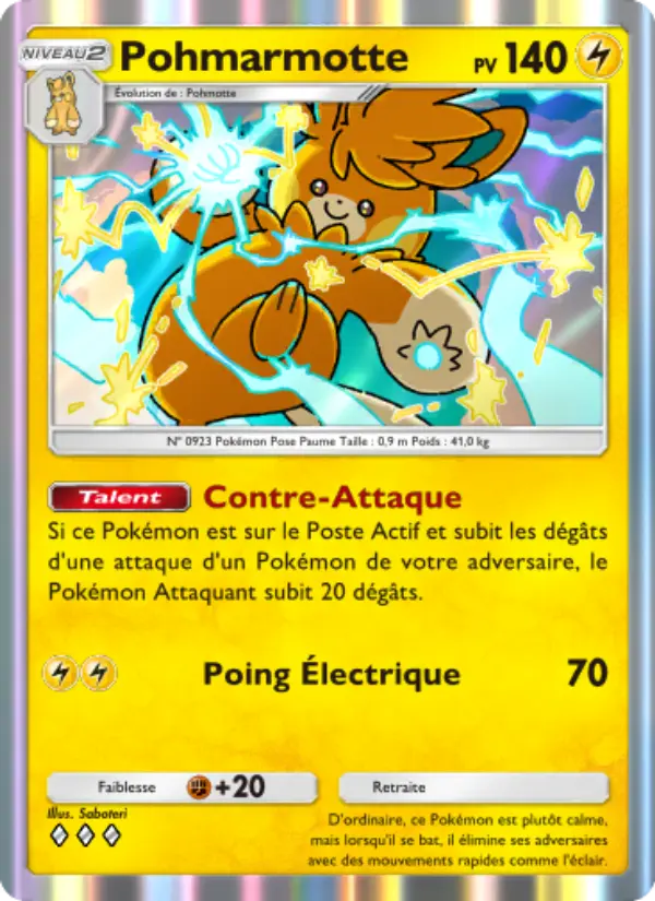 Pohmarmotte — carte 028 de l’extension Réjouissances Rayonnantes