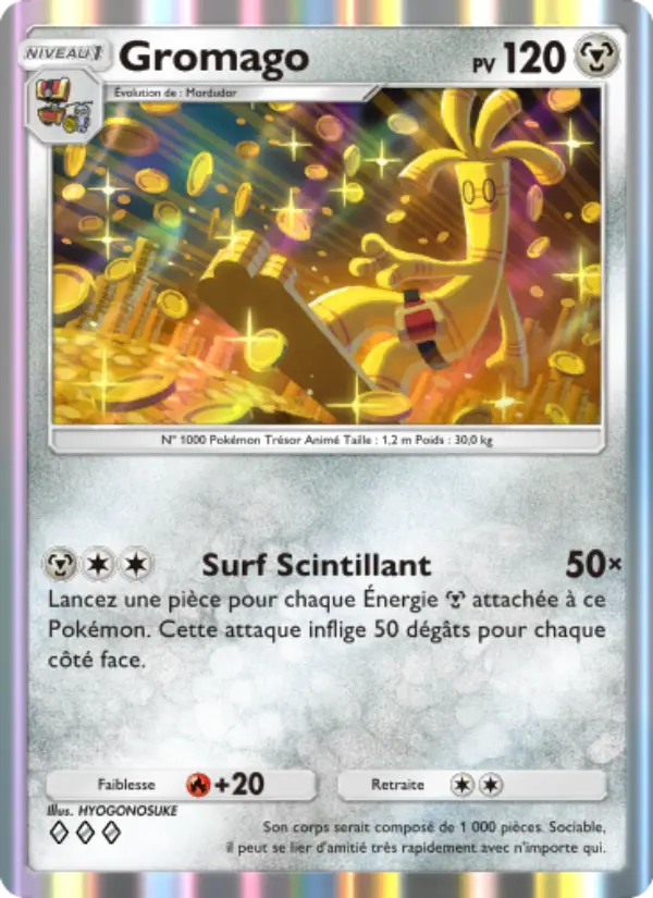 Gromago — carte 057 de l’extension Réjouissances Rayonnantes