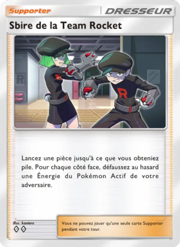 Sbire de la Team Rocket — carte 072 de l’extension Réjouissances Rayonnantes