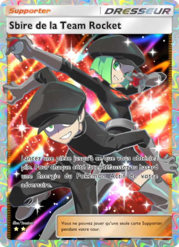Sbire de la Team Rocket — carte 091 de l’extension Réjouissances Rayonnantes