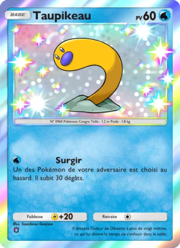 Taupikeau — carte 101 de l’extension Réjouissances Rayonnantes