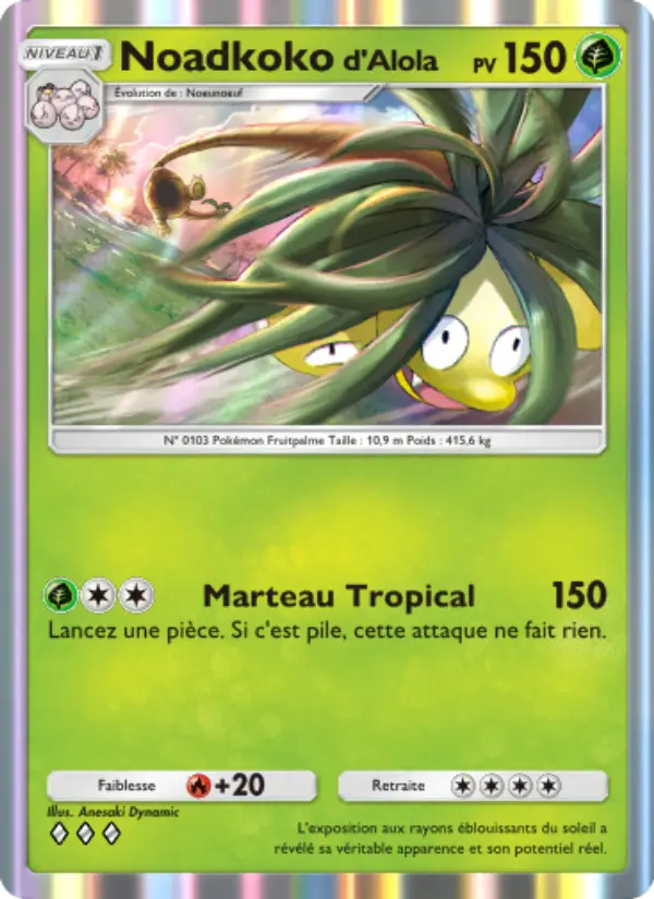Noadkokod'Alola — carte 002 de l’extension Gardiens Astraux