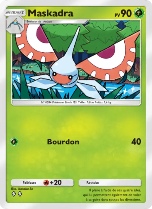 Maskadra — carte 004 de l’extension Gardiens Astraux