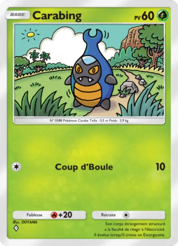 Carabing — carte 006 de l’extension Gardiens Astraux
