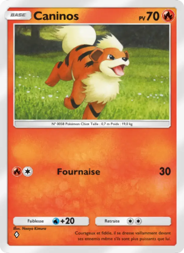 Caninos — carte 025 de l’extension Gardiens Astraux