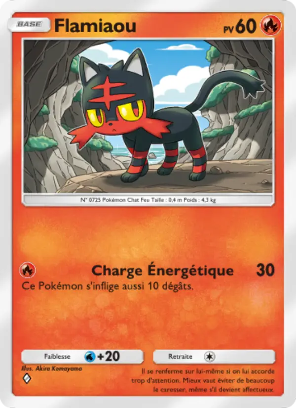 Flamiaou — carte 030 de l’extension Gardiens Astraux