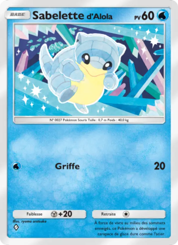 Sabeletted'Alola — carte 038 de l’extension Gardiens Astraux