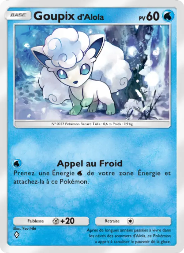 Goupixd'Alola — carte 040 de l’extension Gardiens Astraux