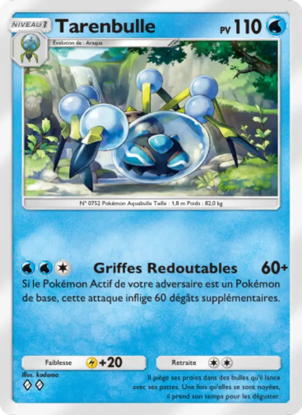 Tarenbulle — carte 053 de l’extension Gardiens Astraux