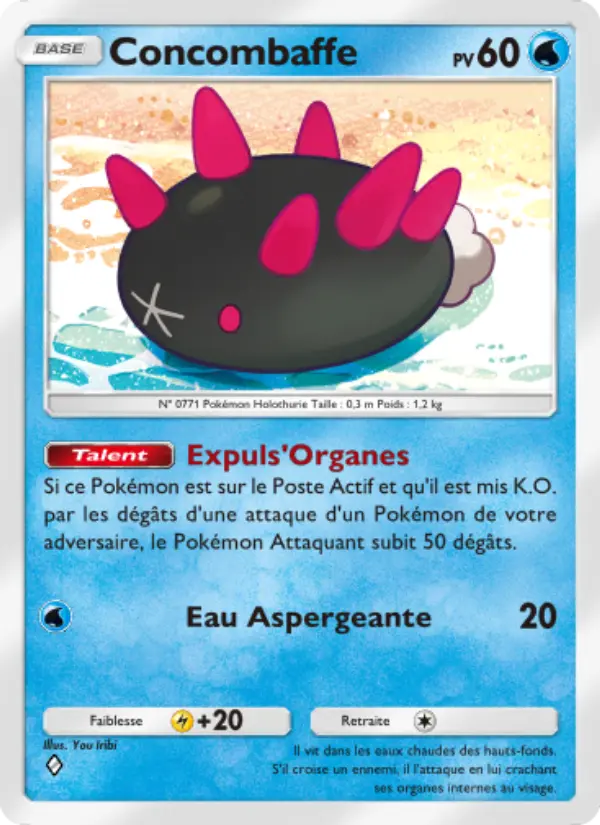 Concombaffe — carte 054 de l’extension Gardiens Astraux