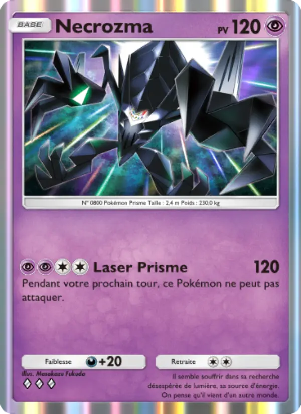 Necrozma — carte 088 de l’extension Gardiens Astraux