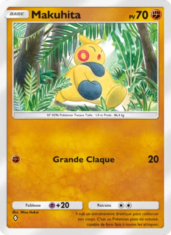 Makuhita — carte 090 de l’extension Gardiens Astraux