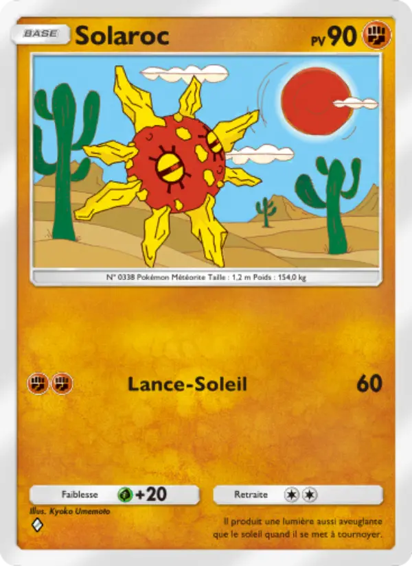 Solaroc — carte 092 de l’extension Gardiens Astraux
