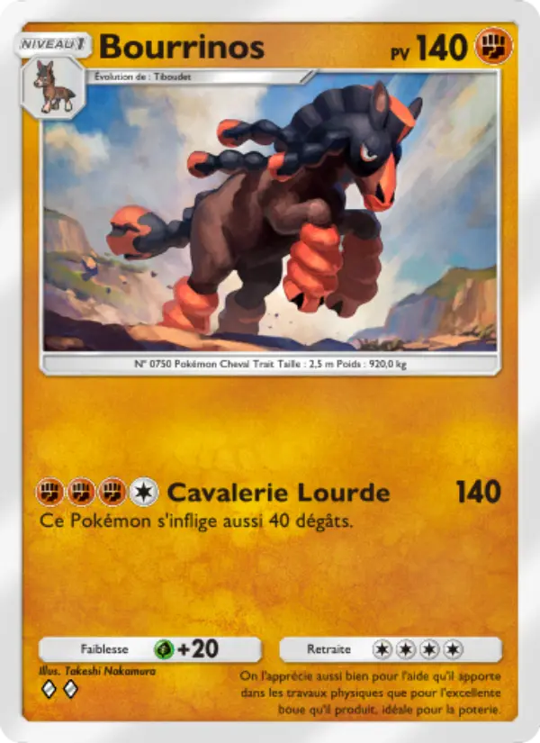 Bourrinos — carte 103 de l’extension Gardiens Astraux