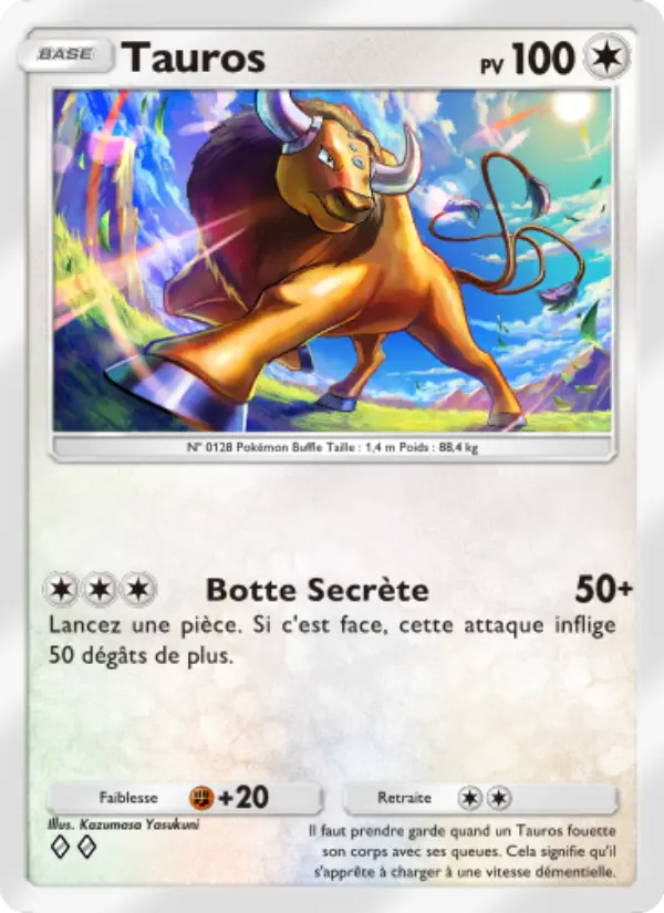 Tauros — carte 128 de l’extension Gardiens Astraux