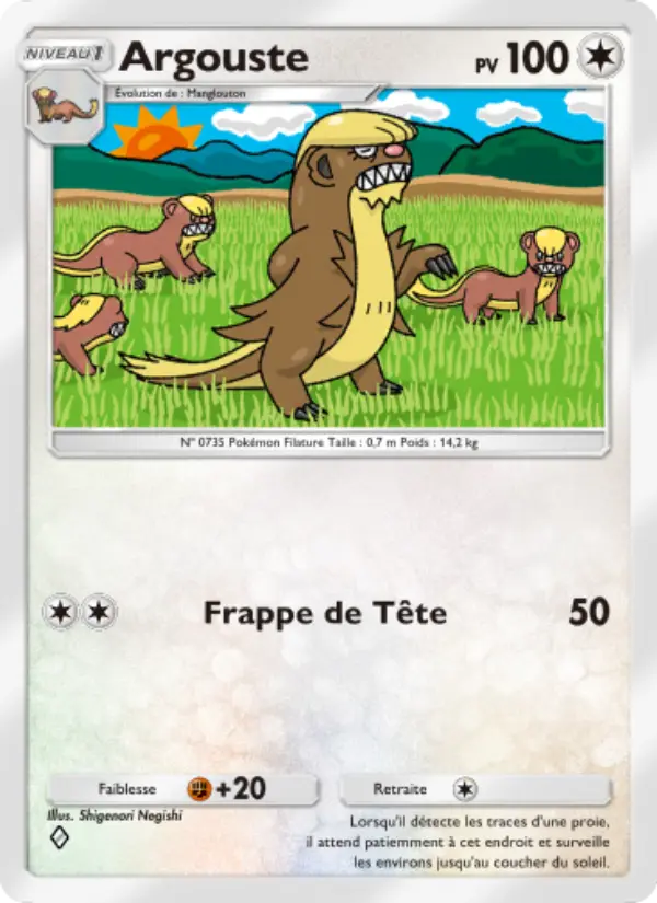 Argouste — carte 137 de l’extension Gardiens Astraux