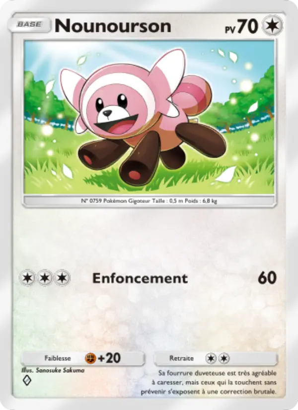 Nounourson — carte 138 de l’extension Gardiens Astraux