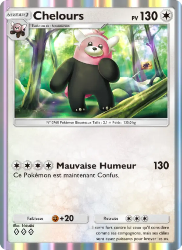 Chelours — carte 139 de l’extension Gardiens Astraux