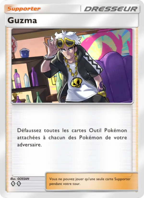 Guzma — carte 151 de l’extension Gardiens Astraux