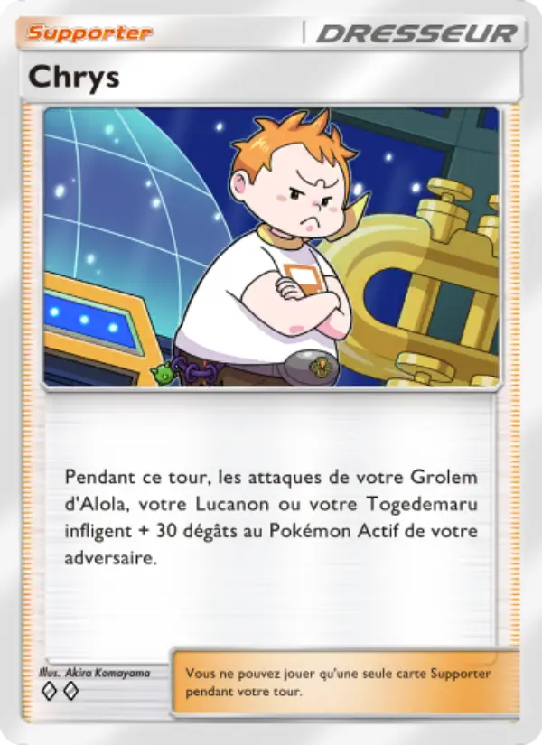 Chrys — carte 153 de l’extension Gardiens Astraux
