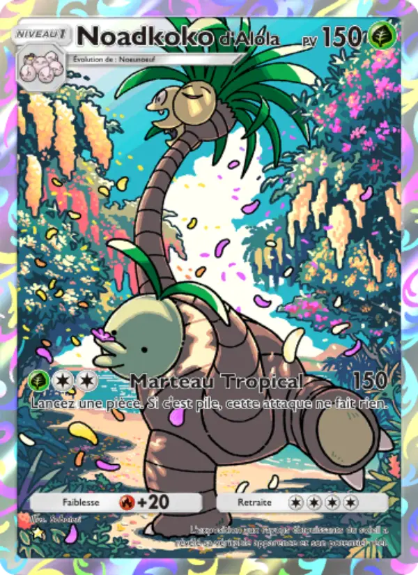 Noadkokod'Alola — carte 156 de l’extension Gardiens Astraux