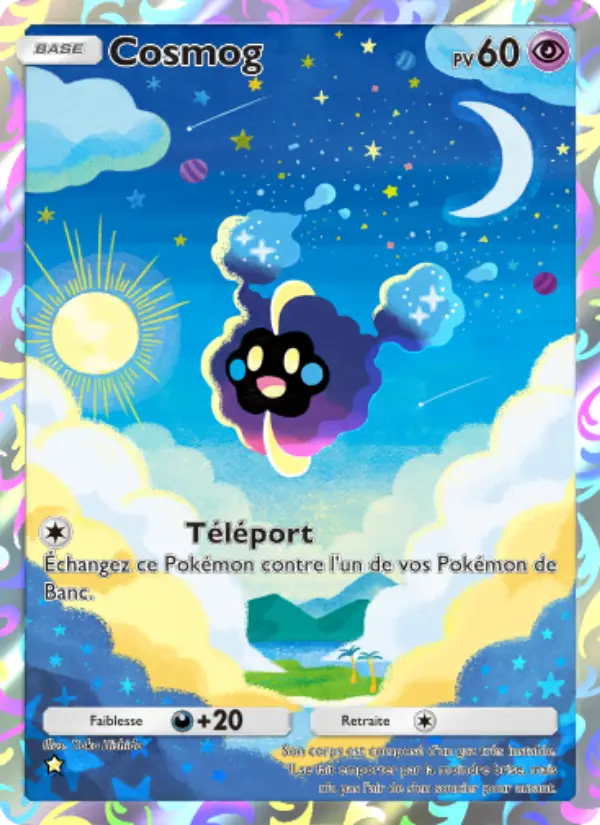 Cosmog — carte 171 de l’extension Gardiens Astraux