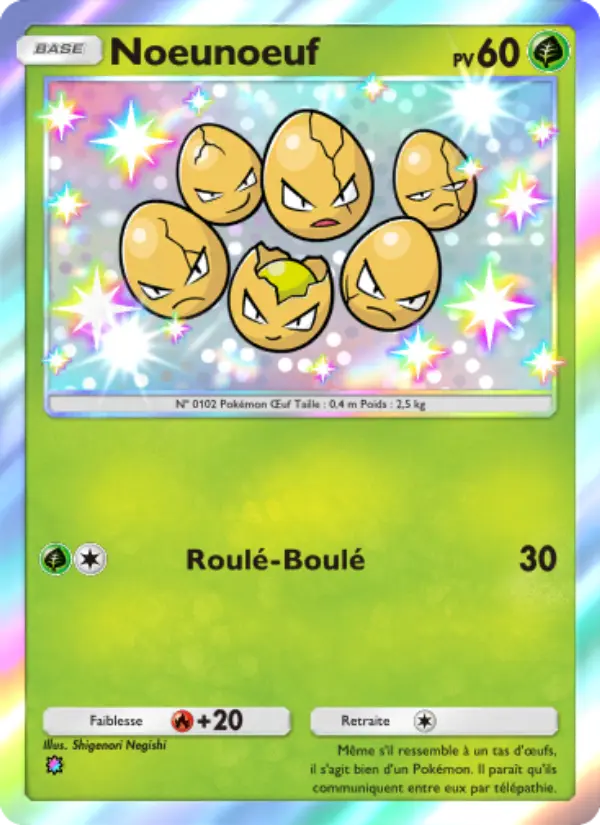 Noeunoeuf — carte 213 de l’extension Gardiens Astraux